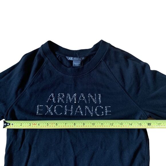 New Armani Exchange Black Sweater Size XXS - Picture 6 of 7